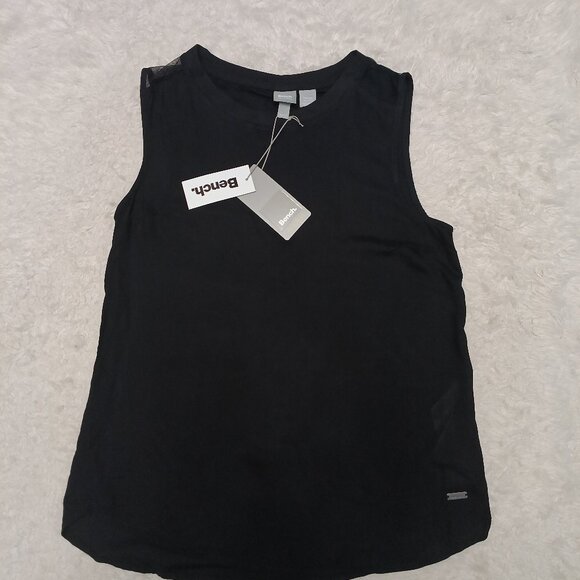Bench Women's black tank top Size: XS/4 - Picture 2 of 12